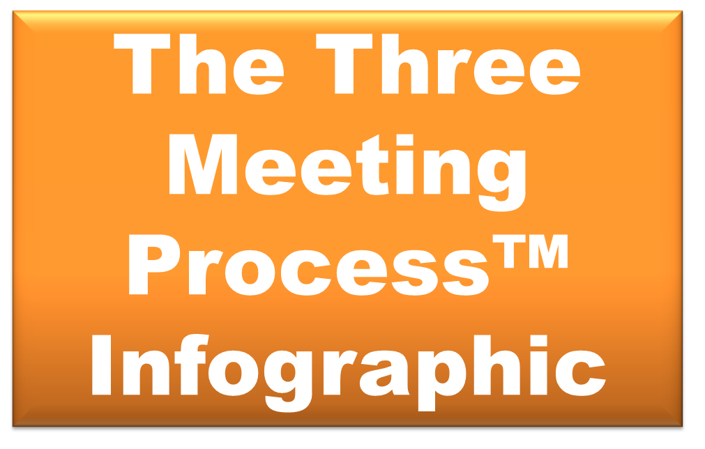 The Three Meeting Process Infographic (April 2016's Academy)